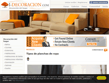 Tablet Screenshot of i-decoracion.com